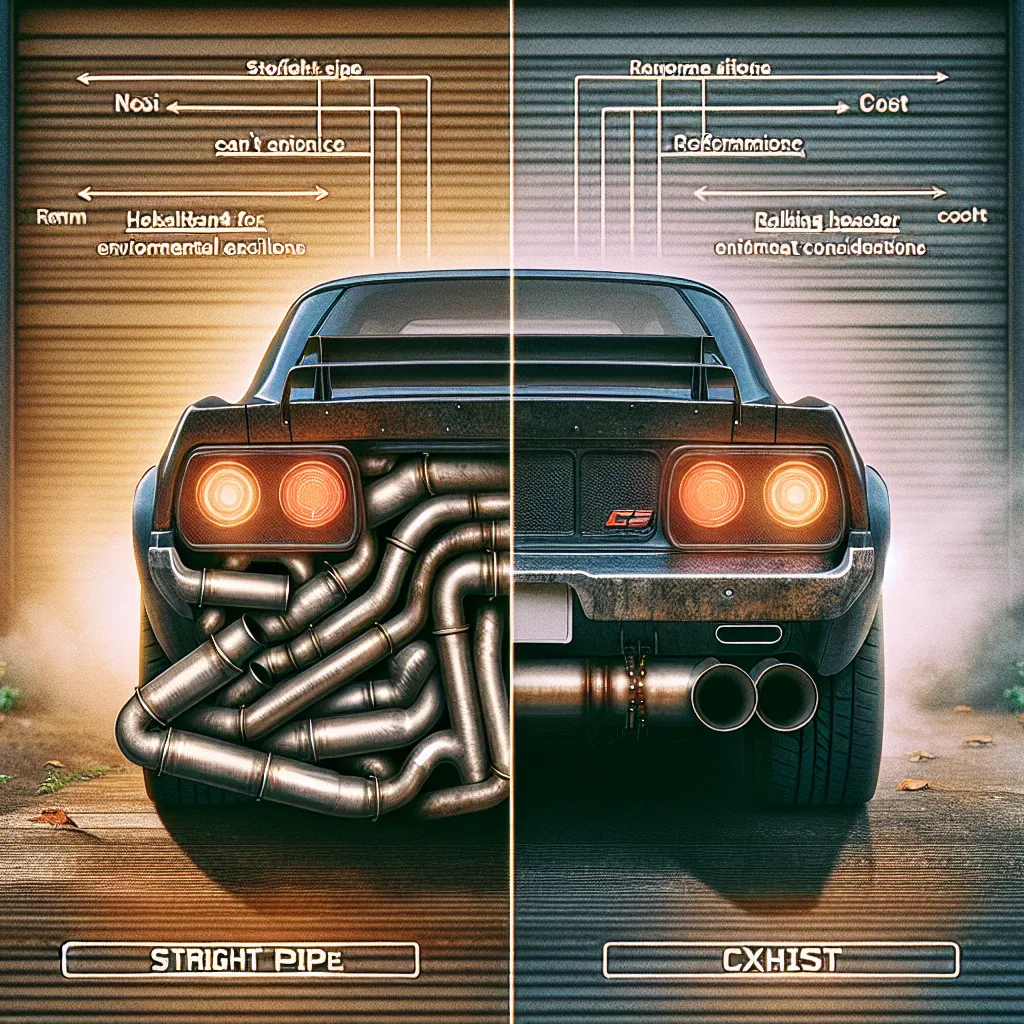 Straight Pipe vs Catback Exhaust: Which Exhaust System is Better?