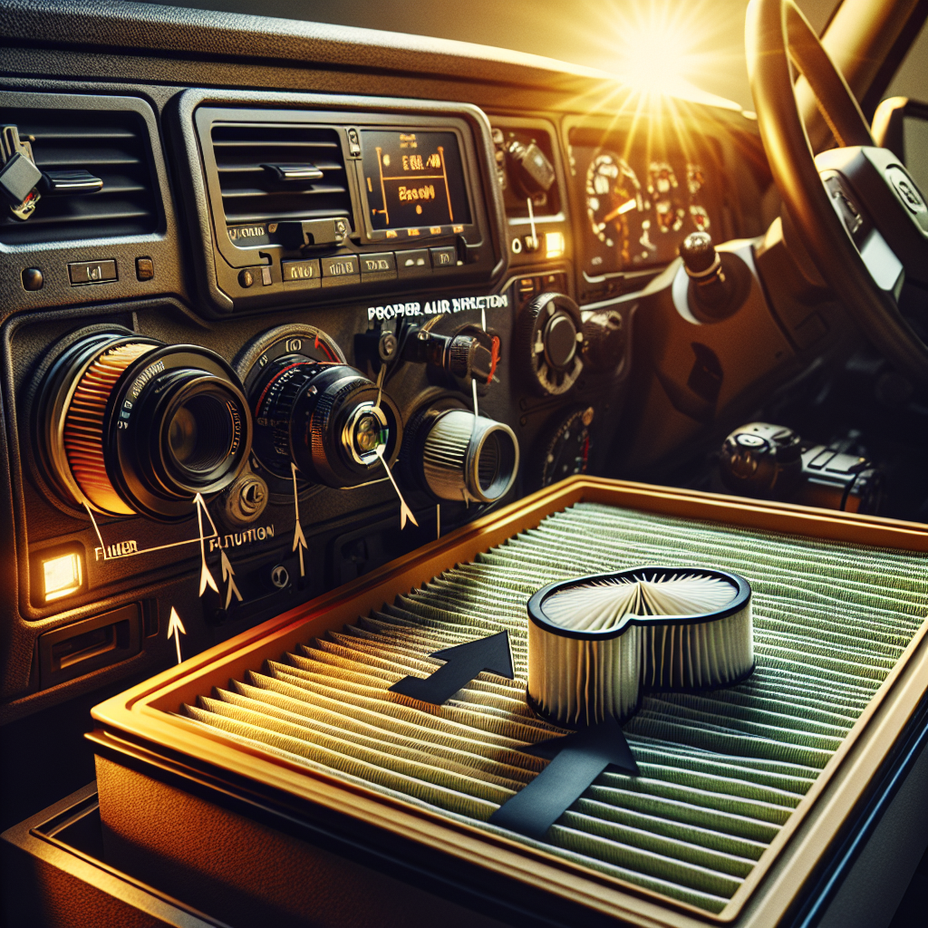 Cabin Air Filter Flow Direction: Proper Installation for Clean Air