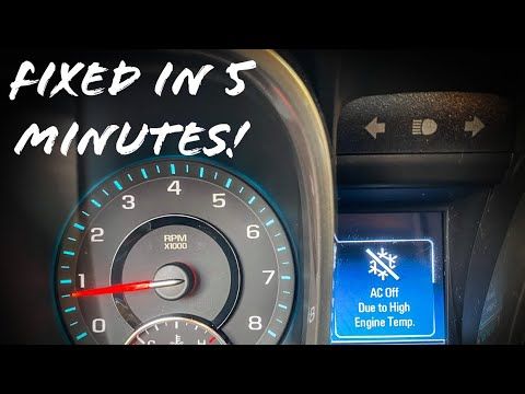 AC Off Due to High Engine Temp: Causes, Solutions, and Prevention Tips