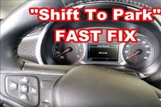 Why is My Car Saying "Shift to Park"?