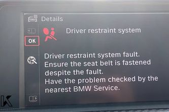 How To Fix Driver Restraint System Malfunction BMW?