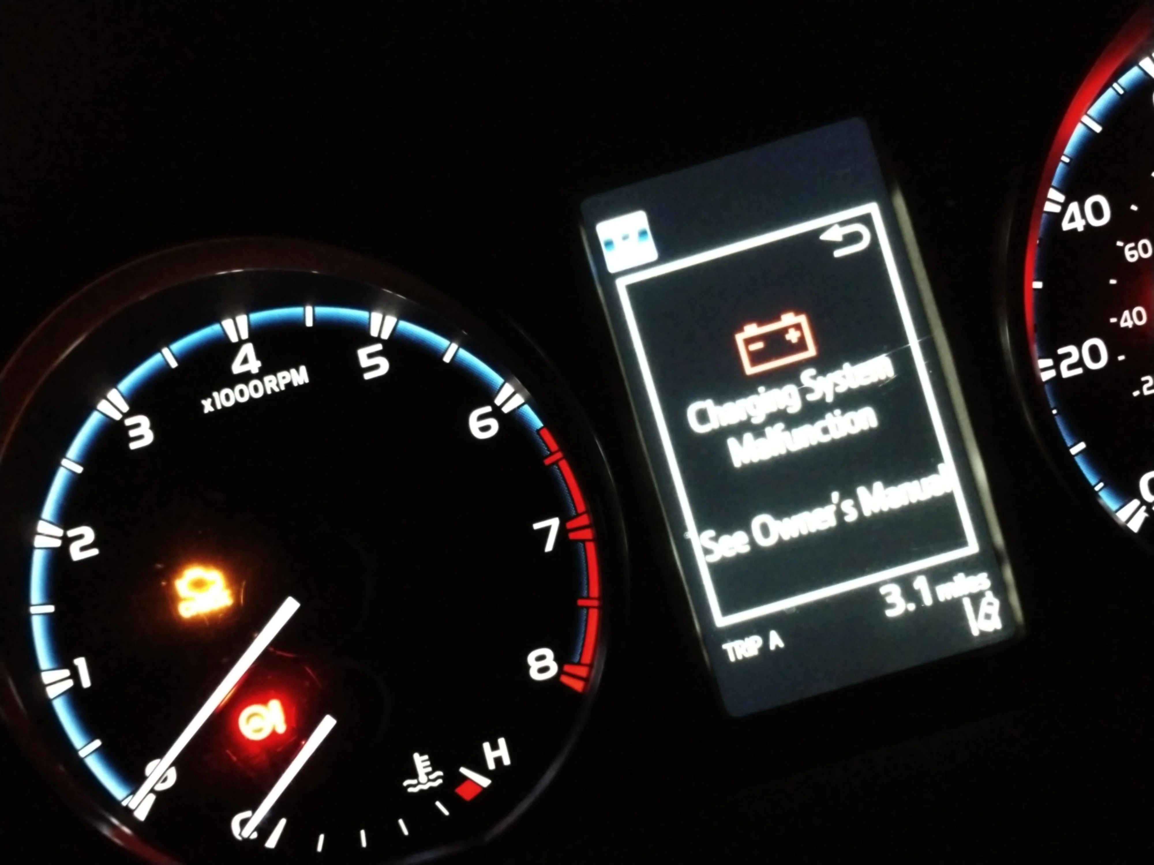 Charging System Malfunction Toyota Rav4 !?