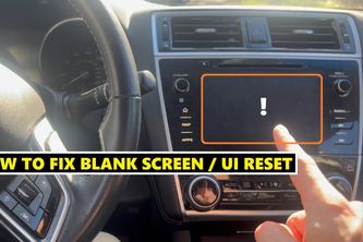 Subaru Outback Display Not Working !?