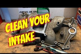 Cleaning an Aluminum Intake Manifold: A Hands-On Experience
